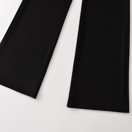 Damen Palazzo‑Hose mit Wickelrock‑Detail und weitem Bein Nord Taschen