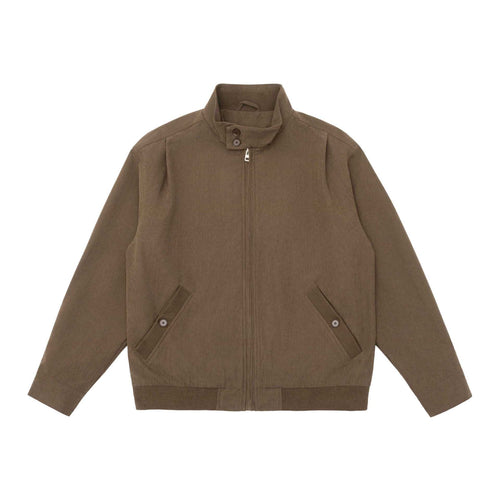 Herren Gepolsterte Jacke im Cord‑Look mit Stehkragen und aufgesetzten Pattentaschen Nord Taschen