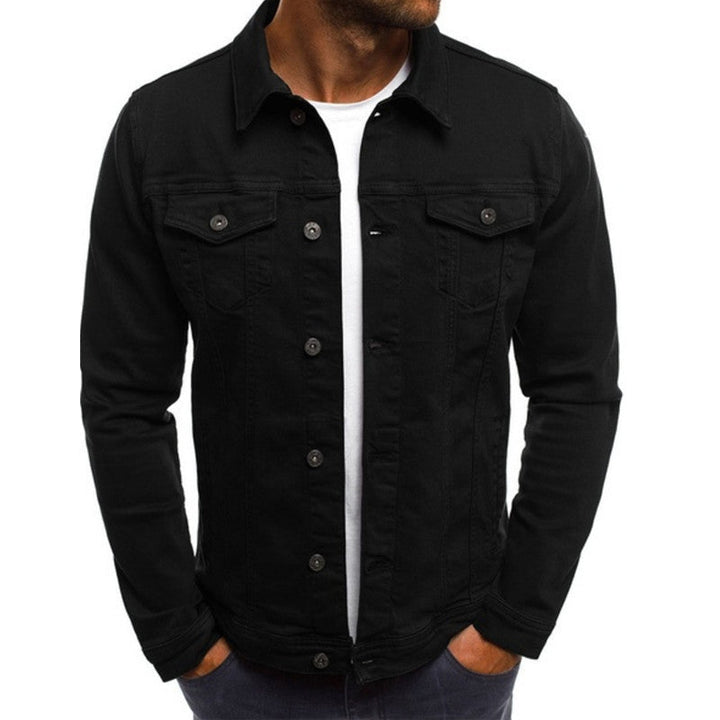 Herren Jeansjacke im modernen Design mit praktischen Brusttaschen