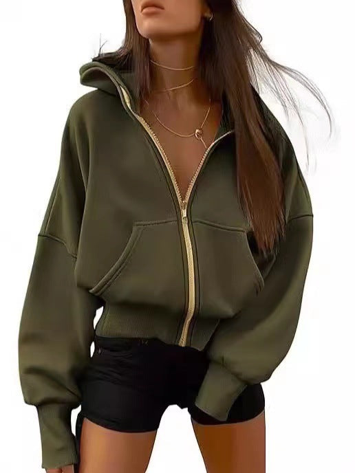 Damen oversized Kapuzenpullover