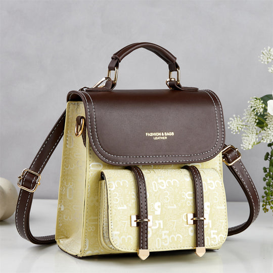 Damen Leder Rucksack Tasche Nord Taschen