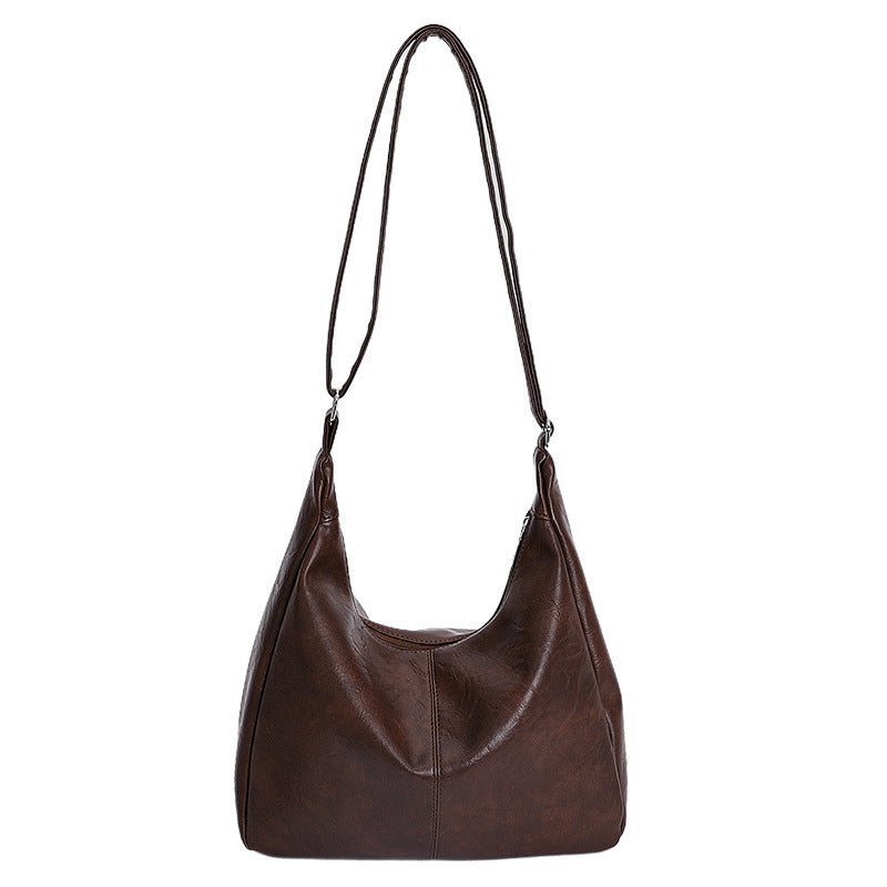 Damen elegante Hobo-Tasche aus hochwertigem Leder Nord Taschen