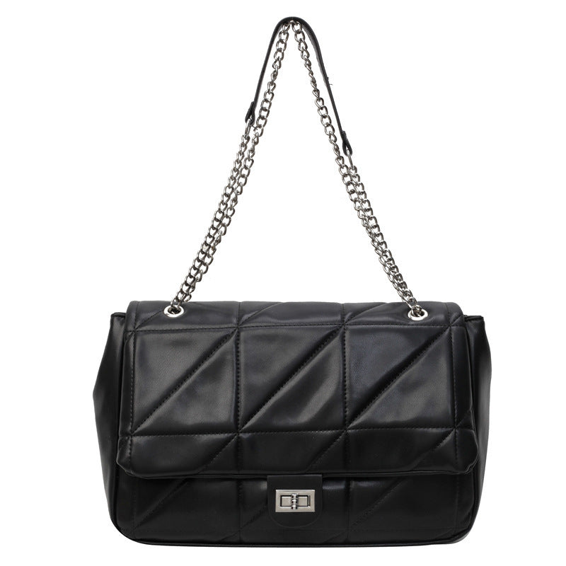 Damen elegante Schultertasche mit ausgeklügeltem Steppmuster Nord Taschen