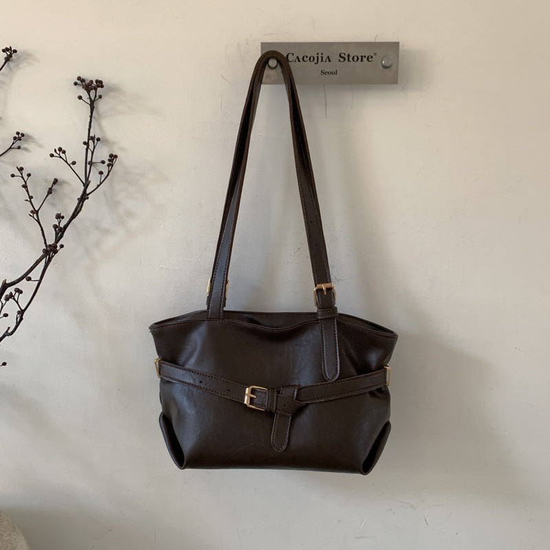 Damen elegante Handtasche mit verstellbarem Gürtel Nord Taschen