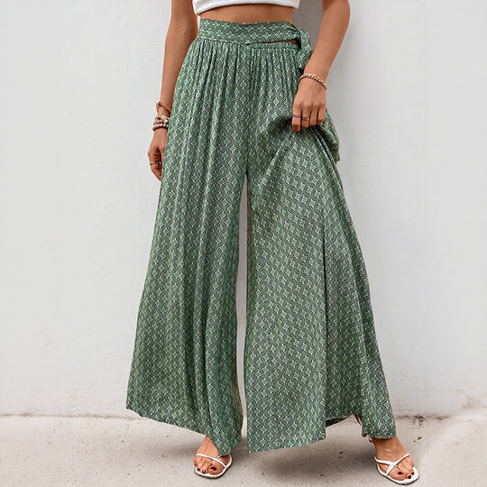 Damen Weite Palazzo Hose Nord Taschen
