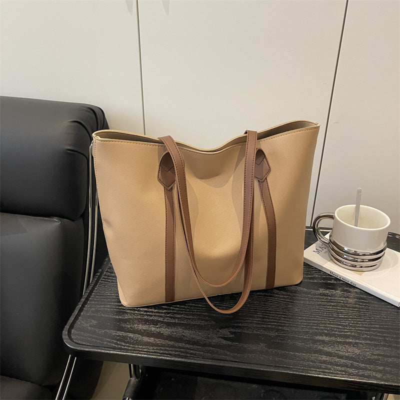 Damen elegante Shopper-Tasche mit strukturierten Falten und praktischem Innenraum Nord Taschen