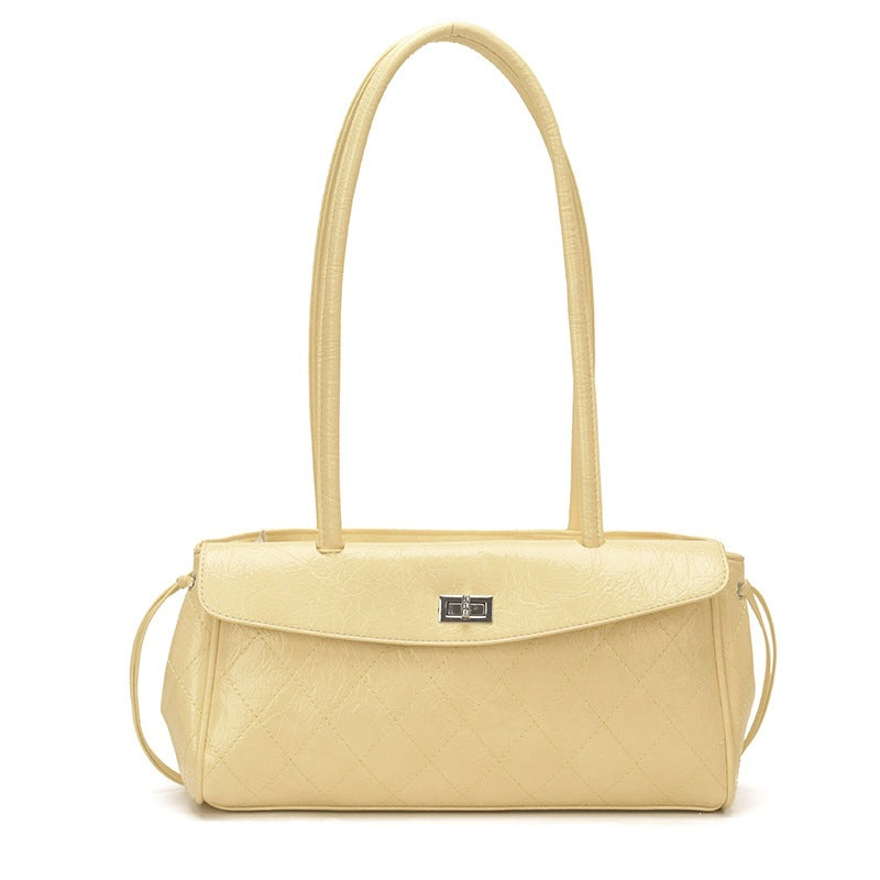 Damen elegante Schultertasche mit strukturiertem Kunstleder Nord Taschen