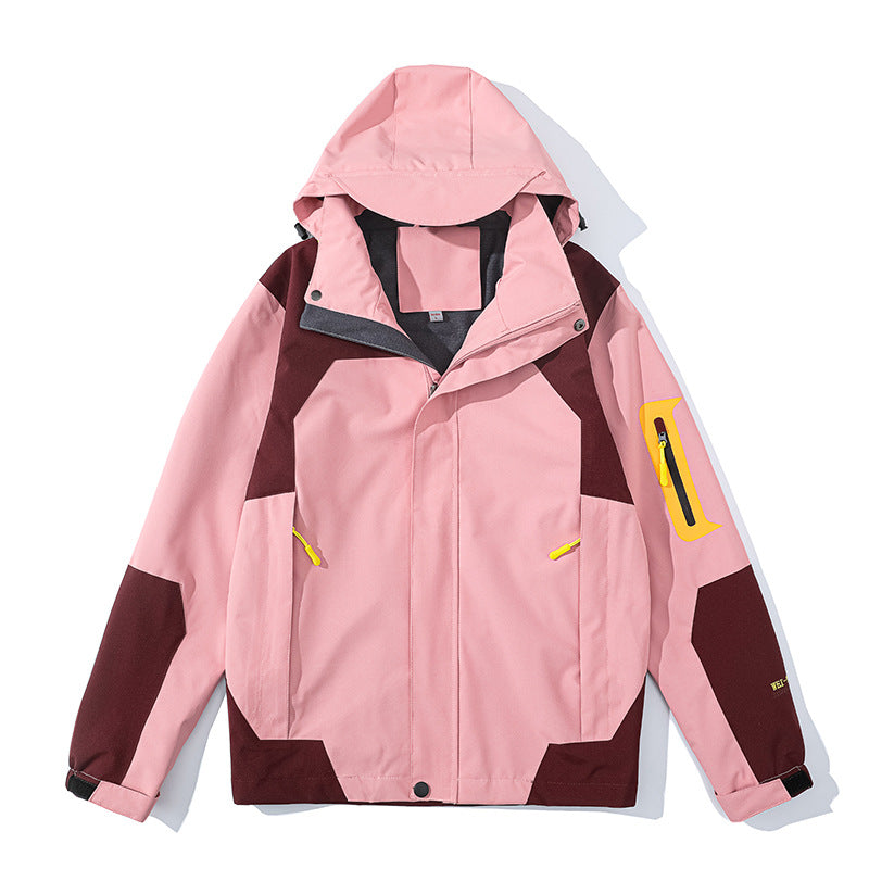 Herren leichte Softshell-Kapuzenjacke mit Fleece-Innenlage und Ärmeltasche Nord Taschen