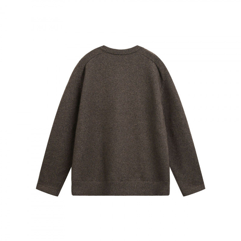 Unisex Feinstrick-Henley-Pullover mit Raglanärmeln und halber Knopfleiste Nord Taschen