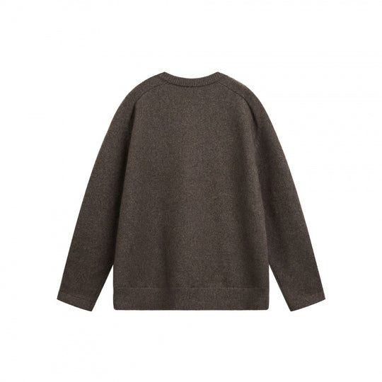 Unisex Feinstrick-Henley-Pullover mit Raglanärmeln und halber Knopfleiste Nord Taschen