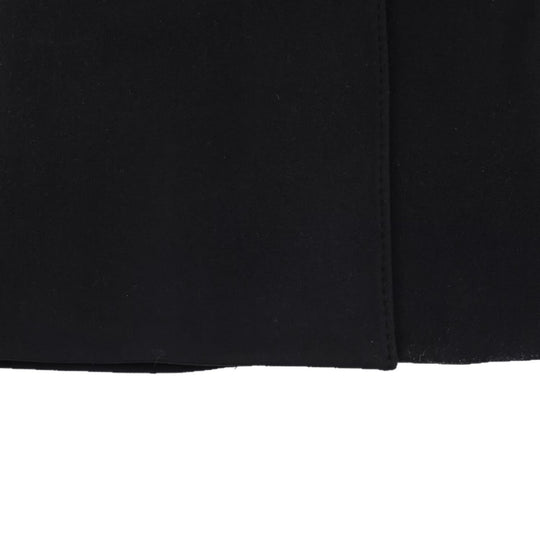 Damen Longline-Mantel mit breitem Revers und Bindegürtel Nord Taschen