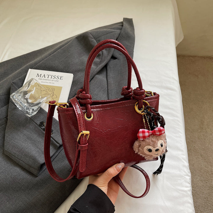 Damen stilvolle Handtasche mit abnehmbarem Schlüsselanhänger Nord Taschen