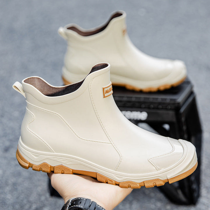 Herren Gummistiefel mit rutschfester Sohle und flexiblem Einstieg Nord Taschen