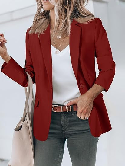 Damen Modischer Blazer mit elegantem Schnitt Nord Taschen