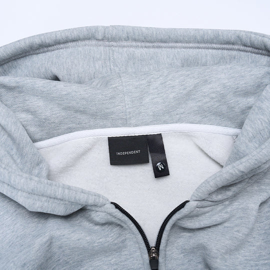 Unisex Kapuzenjacke mit durchgehendem Reißverschluss, entspanntem Oversize-Schnitt und Kängurutasche Nord Taschen