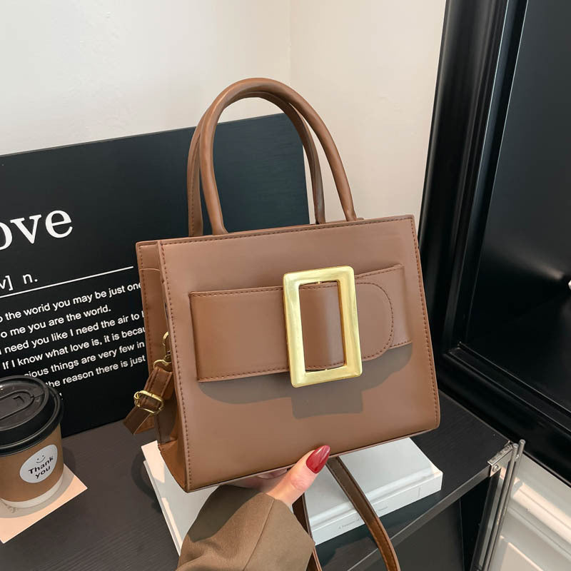 Damen-Handtasche mit dekorativer Schnallenapplikation Nord Taschen
