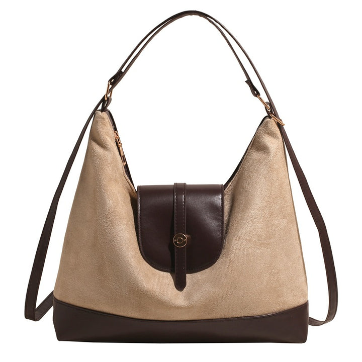 Damen Umhängetasche mit eleganter Lederverarbeitung und praktischem Magnetverschluss Nord Taschen