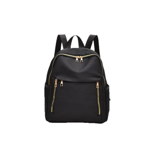 Damen eleganter City-Rucksack mit doppeltem Reißverschluss und praktischen Seitentaschen Nord Taschen