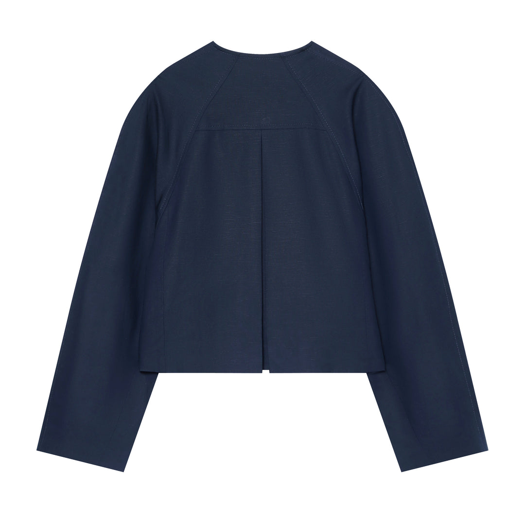 Damen weite High‑Waist Culottehose mit Bundfalten und verdecktem Verschluss Nord Taschen