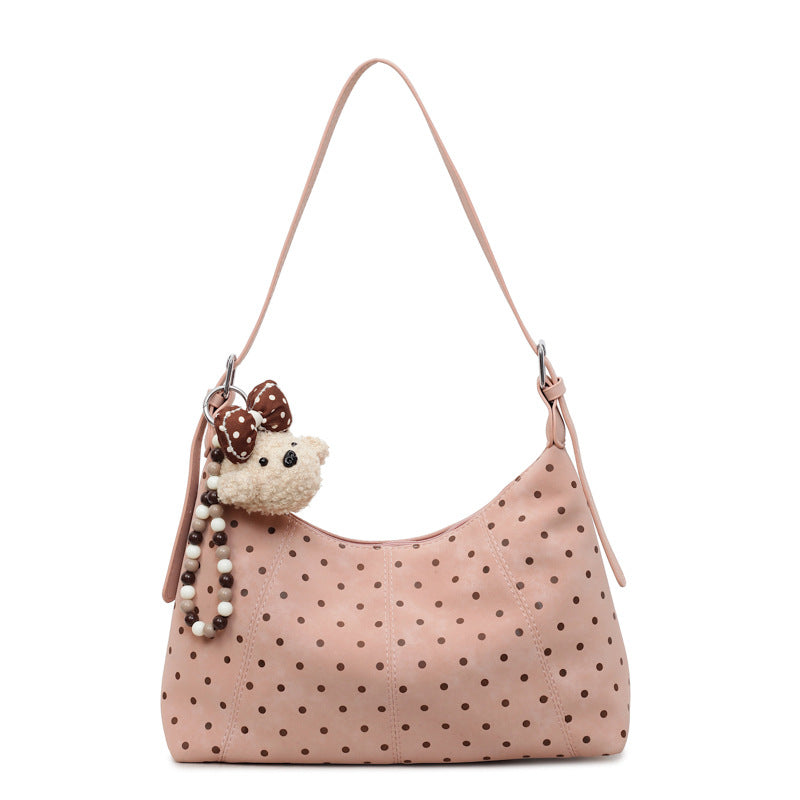 Damen modische Hobo-Handtasche mit verspieltem Dekor Nord Taschen
