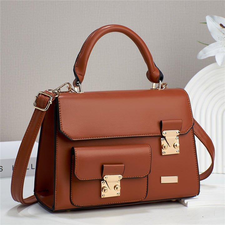 Damen elegante Handtasche mit multifunktionalem Tragegurt Nord Taschen
