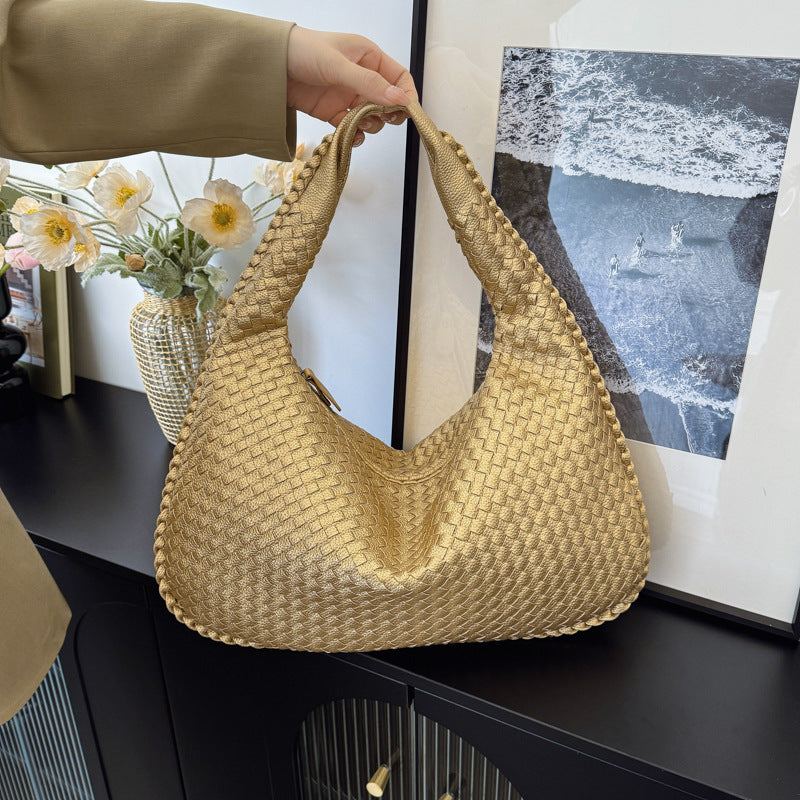 Damen Woven Hobo-Tasche aus strapazierfähigem Material Nord Taschen