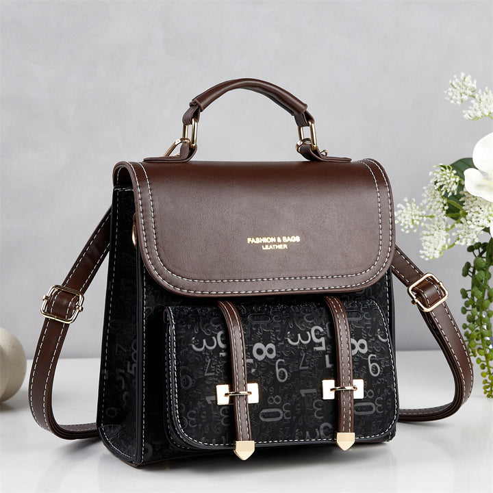 Damen Leder Rucksack Tasche Nord Taschen