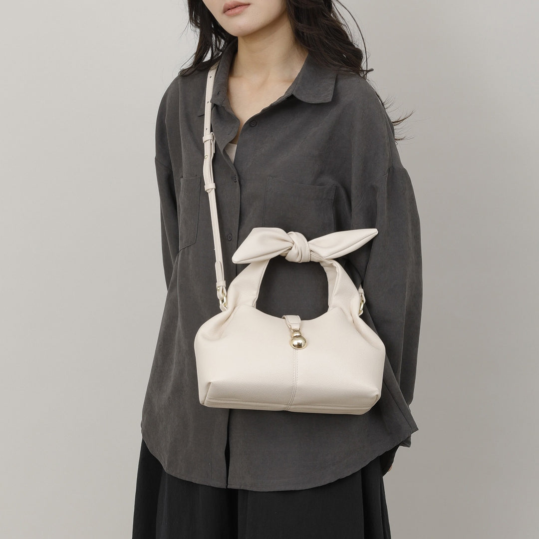 Damen strukturierte Hobo-Tasche mit abnehmbarem Schulterriemen Nord Taschen
