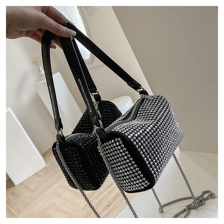 Damen Glitzernde Clutch mit ergonomischem Design Nord Taschen
