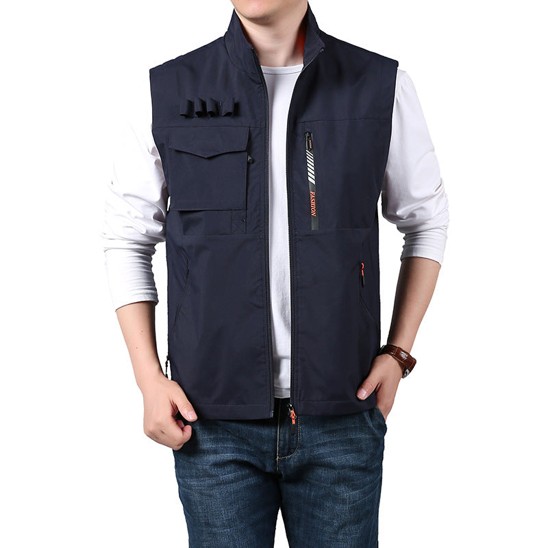 Herren Multifunktionale Outdoor-Weste Nord Taschen 1787797376