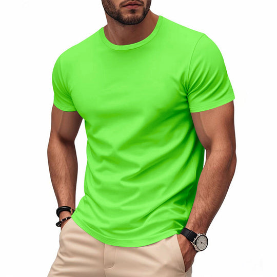 Herren nan leichtes Kurzarm-Funktionsshirt mit Rundhalsausschnitt schnelltrocknendem Stretchgew Nord Taschen und flachen Nähten