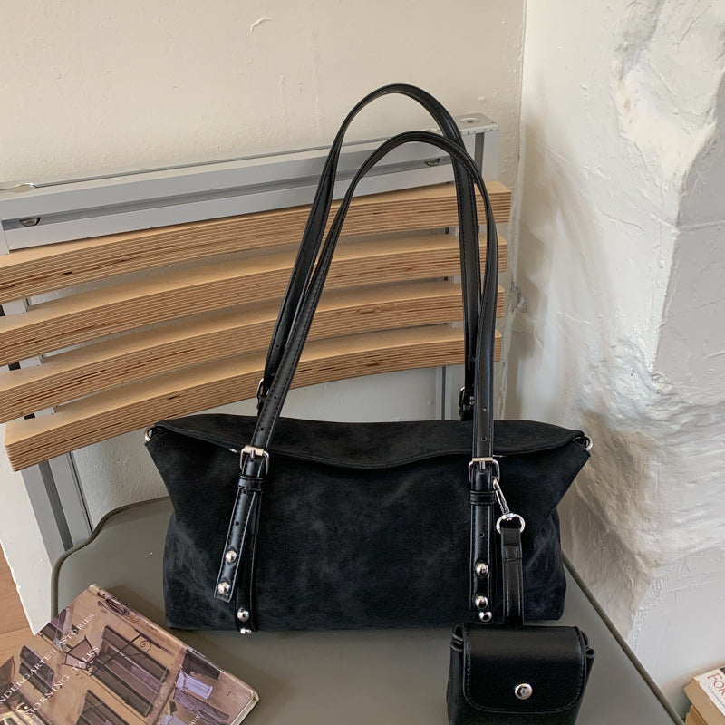Damen praktische Schultertasche mit abnehmbarem Kosmetiktäschchen Nord Taschen