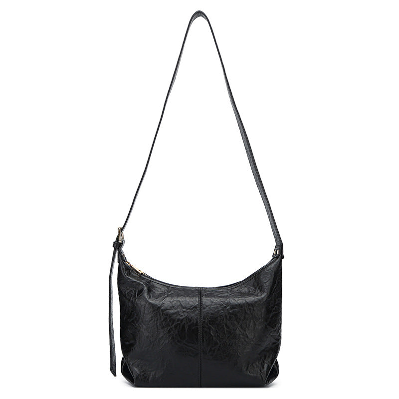 Damen Hobo-Tasche aus hochwertigem Kunstleder mit elegantem Kordelzug Nord Taschen