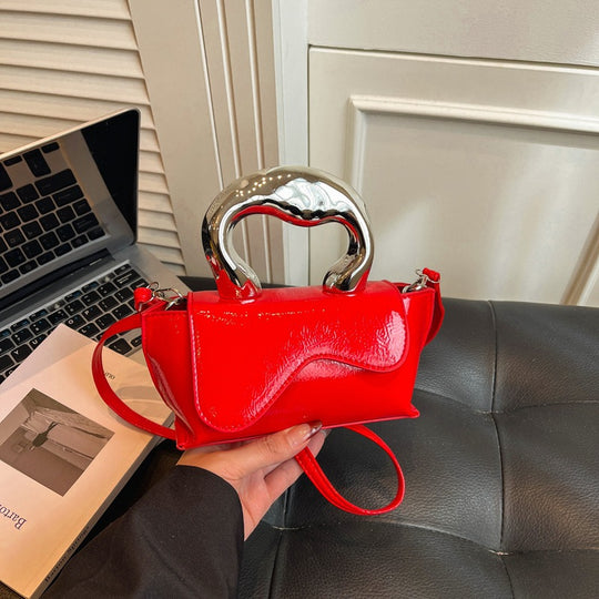 Damenhandtasche mit modernem Griff Nord Taschen