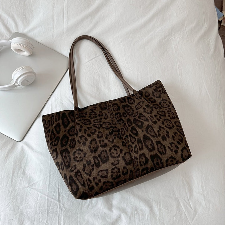 Damen elegante Umhängetasche im modernen Leoparden-Design Nord Taschen