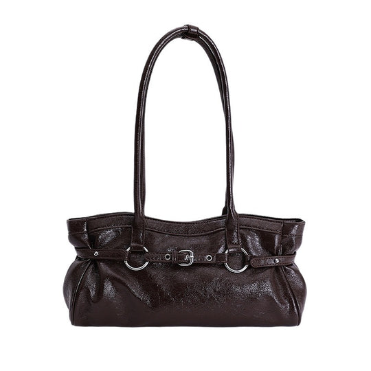 Damen elegante Handtasche mit charmantem Kuschelanhänger Nord Taschen