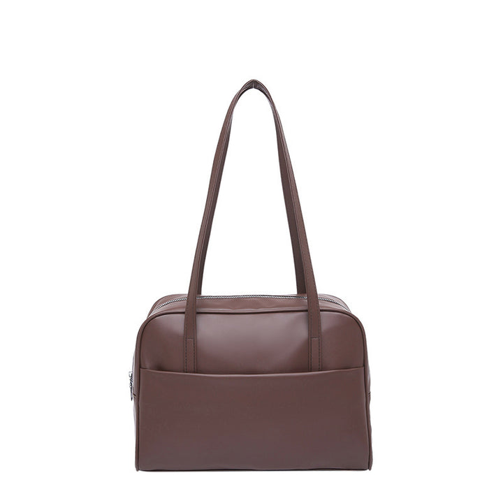 Damen elegante Henkeltasche mit strukturierter Oberfläche und praktischem Innenfach Nord Taschen