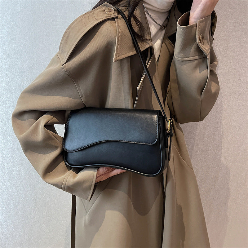 Damen Crossbody Umhängetasche mit elegantem Wellenmuster Nord Taschen
