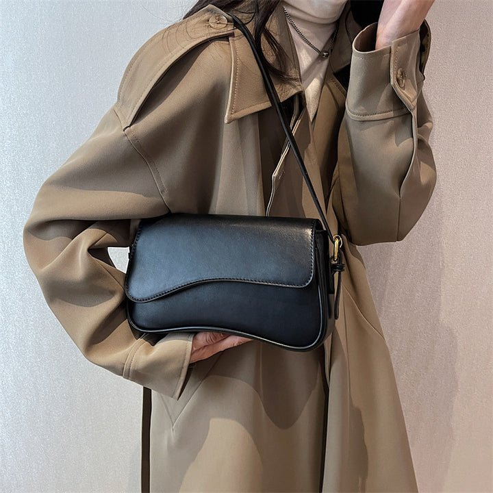 Damen Crossbody Umhängetasche mit elegantem Wellenmuster Nord Taschen