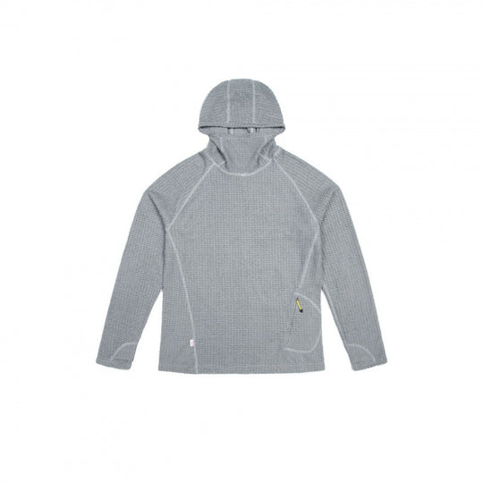 Unisex Texturierter Kapuzenpullover im Boxy‑Cut aus Waffelstrick mit Raglanärmeln und aufgesetzter Tasche Nord Taschen
