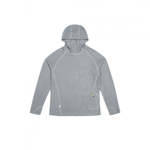 Unisex Texturierter Kapuzenpullover im Boxy‑Cut aus Waffelstrick mit Raglanärmeln und aufgesetzter Tasche Nord Taschen