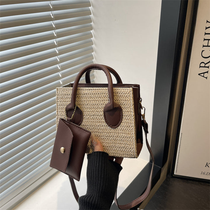 Damen Handtasche mit verstellbarem Schultergurt und innenliegendem Kartenfach Nord Taschen