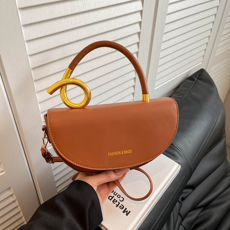 Damenhandtasche mit elegantem Schwunggriff Nord Taschen