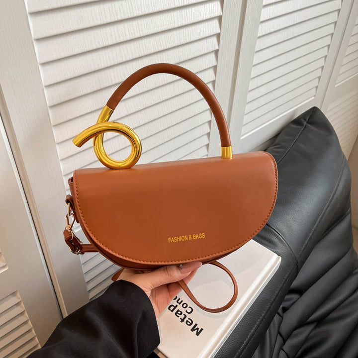 Damenhandtasche mit elegantem Schwunggriff Nord Taschen