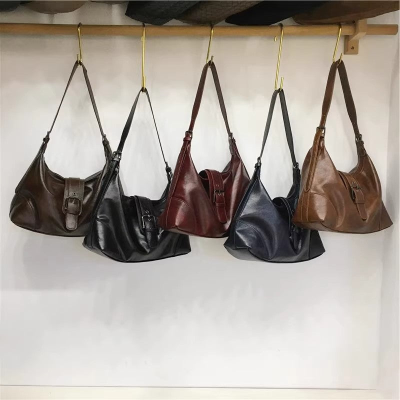 Damen Hobo-Tasche mit elegantem Design und praktischem Klappenverschluss Nord Taschen