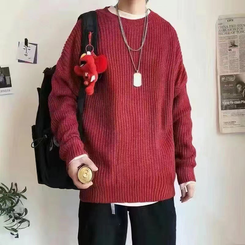 Damen Modischer Grobstrickpullover mit lässiger Passform Nord Taschen