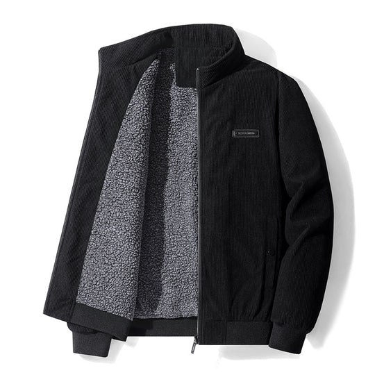 Herren Urbaner Steppjacke mit Fleece-Innenfutter Nord Taschen