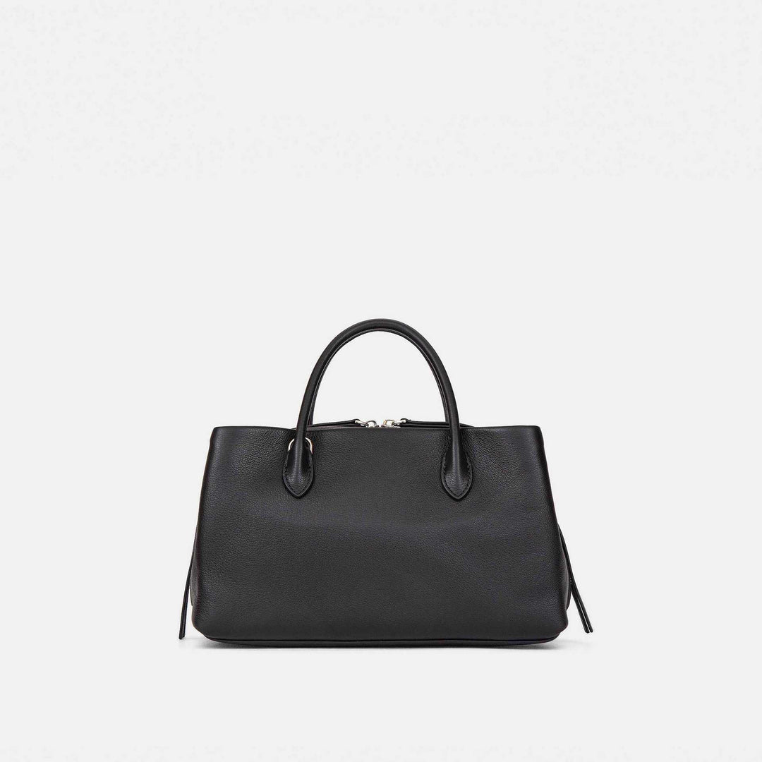 Damen elegante Lederhandtasche mit abnehmbarem Schulterriemen Nord Taschen