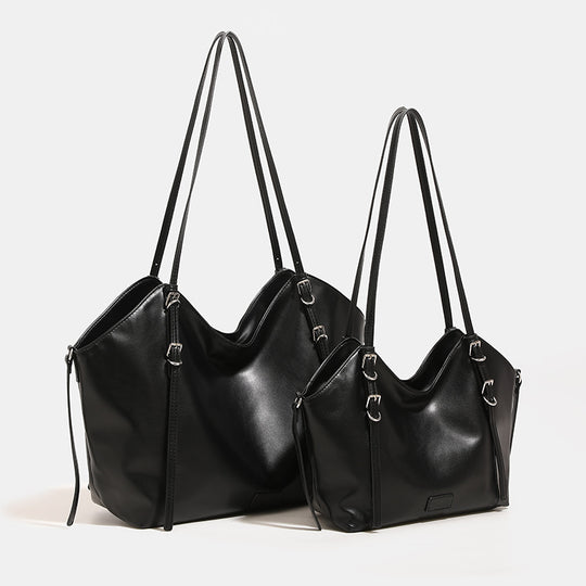 Damen Hobo-Tasche aus hochwertigem Kunstleder mit verstellbarem Schulterriemen Nord Taschen