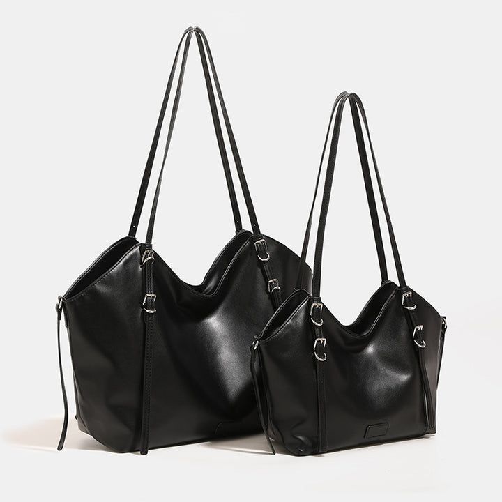 Damen Hobo-Tasche aus hochwertigem Kunstleder mit verstellbarem Schulterriemen Nord Taschen